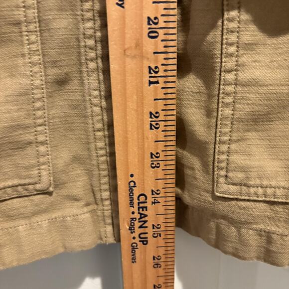 J Crew Jacket Womens Small Utility Safari AQ294 FA20 Button Pockets Workwear - Picture 9 of 14